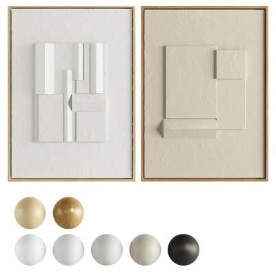 侘寂立体墙饰挂件